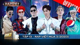 RAP VIET 3 – Eps 13: Rhyder showcases his rap skill, Ogenus CAPTAIN have strong breakthroughs