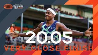 Aaron Brown vs Kyree King over 200m in Nairobi | Continental Tour Gold 2022