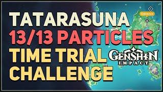Tatarasuna 13 Particles Time Trial Challenge Genshin Impact