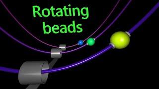 On the stable solutions to the rotating wire system