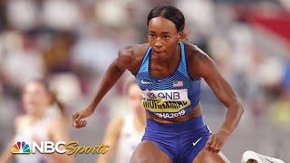 World record holder Dalilah Muhammad onto 400m hurdle semifinals | NBC Sports