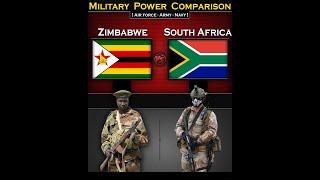 Zimbabwe vs South Africa | Military Power Comparison 2024 | Global Power