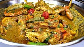 CURRY CRAB LEGS/ CRAB CURRY| recipe guyanese style