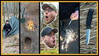 So fängst du mit Bushcraft an! - Tipps und Tricks für Einsteiger unter 100€ - Outdoor Survival