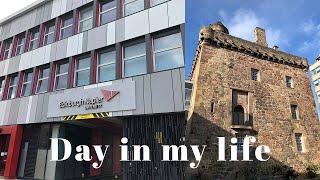 Day in my life at Edinburgh Napier University  | Sterre Luna