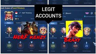 Insection, Astre, Braxy  and Nerf kenzy Profile Id