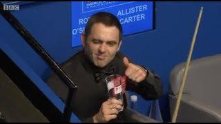 Ronnie O'Sullivan Physical Exchange With Ali Carter In Snooker World Championship 2018