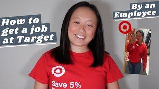 How to get a Job at Target Tips 2024! | By a Target Employee