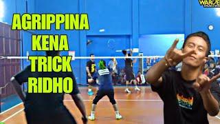 "Agrippina Prima" Si Raja Tarkam Kena Trick ! Full Deception Badminton Indonesia