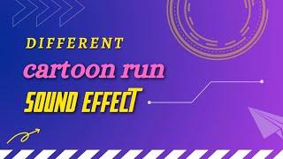 Funny different cartoon footstep sound effect