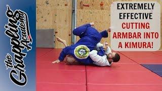 EXTREMELY Effective - Cutting Armbar into a Kimura!