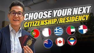 Citizenship/Residency by Investment in Panama, Dubai (UAE), Greece, Malta, Portugal, Spain, UK, NZ