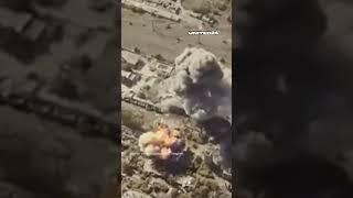 Destruction of a Russian command post using Storm Shadow cruise missiles and GMLRS guided munitions