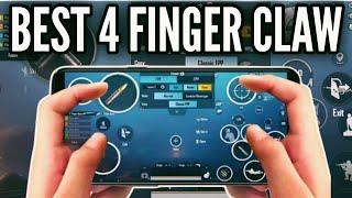 BEST 4 FINGER CLAW AND SENSITIVITY PUBG MOBILE || Blazed Gaming