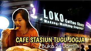 LOKO COFFEE SHOP | TEMPAT NGOPI JOGJA | BUKA 24 JAM. #lokocoffeeshop #kuliner #malioboro