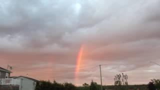 Part 1 Mandela Sky , straight rainbow came out of nowhere