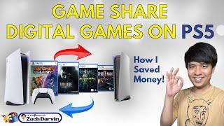 GAME SHARE ON PS5 | How I Save Money from my PS5 Digital Edition