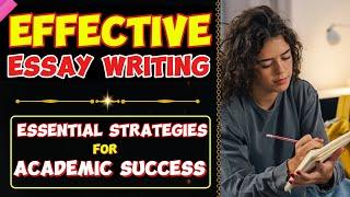 Effective Essay Writing: Essential Strategies for Academic Success