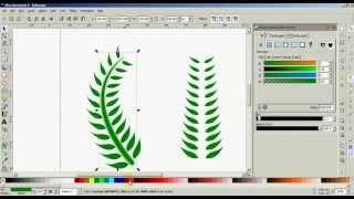 How To Use Interpolate and Pattern Along Path using Inkscape