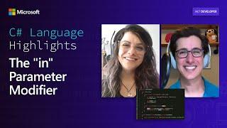 C# Language Highlights: The "in" Parameter Modifier