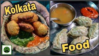 Kolkata Food Tour || Puchka, Momos, Bengali Sweets|| Indian Street Food Series || Veggiepaaji