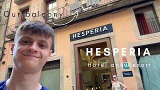 Hesperia Hotel and Resort Barcelona (pre cruise hotel)