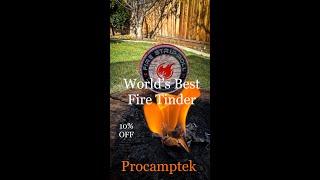 You Won’t Find A Better Fire Starter Company Than Procamptek 🫶🫶