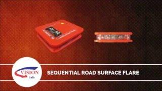 pi-Lit® Sequencing Road Surface Flare from AllHandsFire.com