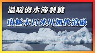 溫暖海水滲裂縫　南極末日冰川加快消融