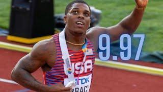 Marvin Bracy Runs A 1st Place 9.97 100m! | Continental Tour Hungary