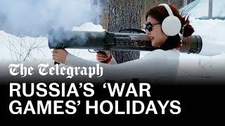 Chinese tourists fire grenades and drive tanks in Russia ‘war games’ holidays
