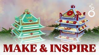 Rosh's Craft Corner Makes the Pretty Pagoda | Tonic Studios
