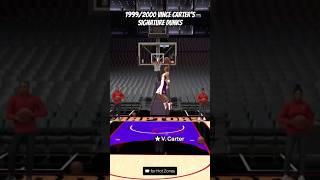 NBA 2K25 Vince Carter's Signature Dunks #nba2k25 #nba2k #dunks #vincecarter