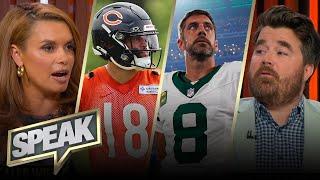 Caleb Williams on Top QBs: ‘Aaron Rodgers is number 1, Matthew Stafford is 2’ | NFL | SPEAK