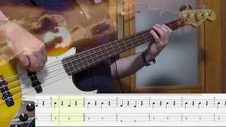 Credence C. R. - Bad Moon Rising Bass   Cover with TAB