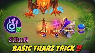 NEW WAY TO SURVIVE EARLY THARZ SKILL 3 || WITH S.T.U.N CONTINUOUS ULTI NEW SYNERGY‼️ MAGIC CHESS