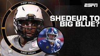 Should the Giants prioritize drafting Shedeur Sanders after Daniel Jones' benching? | First Draft