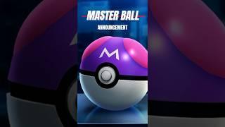 Master Ball just got announced on PokémonGO! #masterball #galarianbirds #pokemongonews