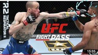 UFC Vegas 28: Sean Woodson vs Youssef Zalal  FullFight HD