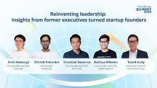 Insights from former executives turned startup founders | East Ventures Summit 2024