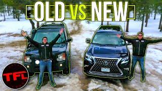 How Much Has Off-Road Tech IMPROVED Over 15 Years? We Compare An Old Land Rover To a New Lexus!