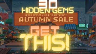 Unveiling the Hidden Gems: 30 Autumn Steam Sale Games You May Not Have Known About