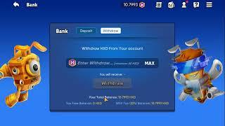 Honeyland : Beemium overview - how to withdraw honey token HXD from game and Deposit into the game