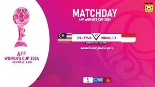 HIGHLIGHT AFF WOMEN'S CUP 2024 / MALAYSIA 0-1 INDONESIA