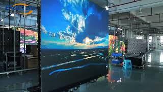 EagerLED P3.91 EA500H3 Indoor LED Rental Screen Sent to the Netherlands LED Display Factory