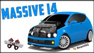 Biggest Inline 4 Engine!? ~ Automation - BeamNG