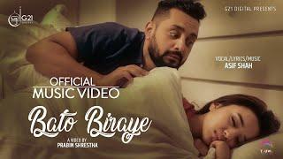 Asif Shah - Bato Biraye (Official Music Video) ft. Alisha Rai | New Nepali Song 2019