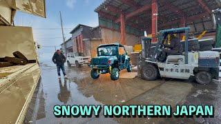 Delivering a New Truck and Yamaha Buggy to Snowy Northern Japan!