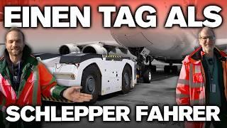 1 Tag an Deutschlands GRÖSSTEM Flughafen - in der Schlepper-Werkstatt und auf dem Rollfeld!