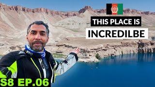 The Most Surprising Place in AfghanistanS8 EP.06 | Band-e Amir | Pakistan to Japan Motorcycle Tour